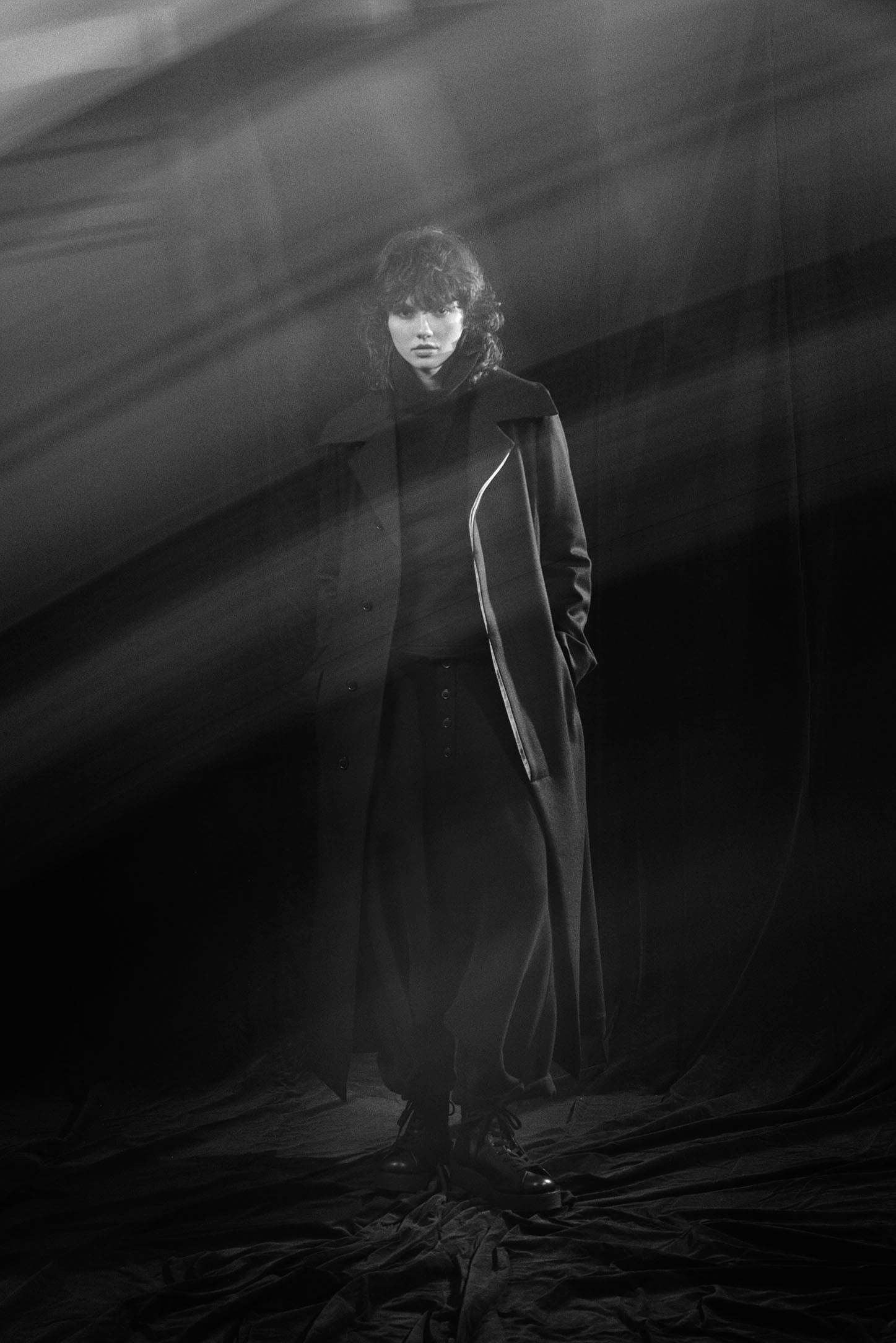 Fashion Use TOP FLANNEL R-BASIC COAT