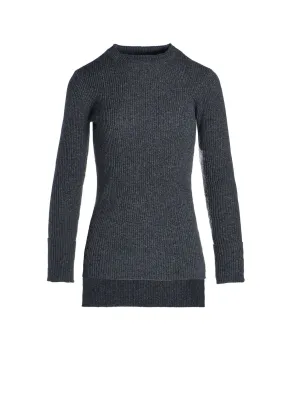 SoftTouch Material 12G1P 2X2 RIB RIBBED SWEATER