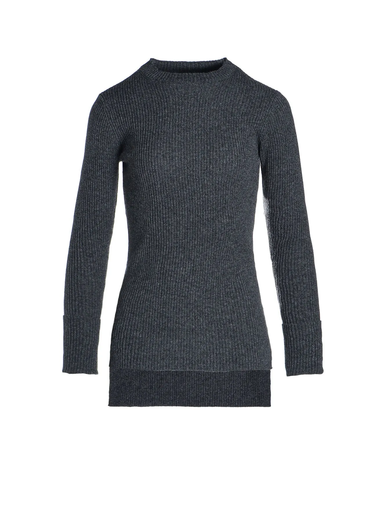 SoftTouch Material 12G1P 2X2 RIB RIBBED SWEATER