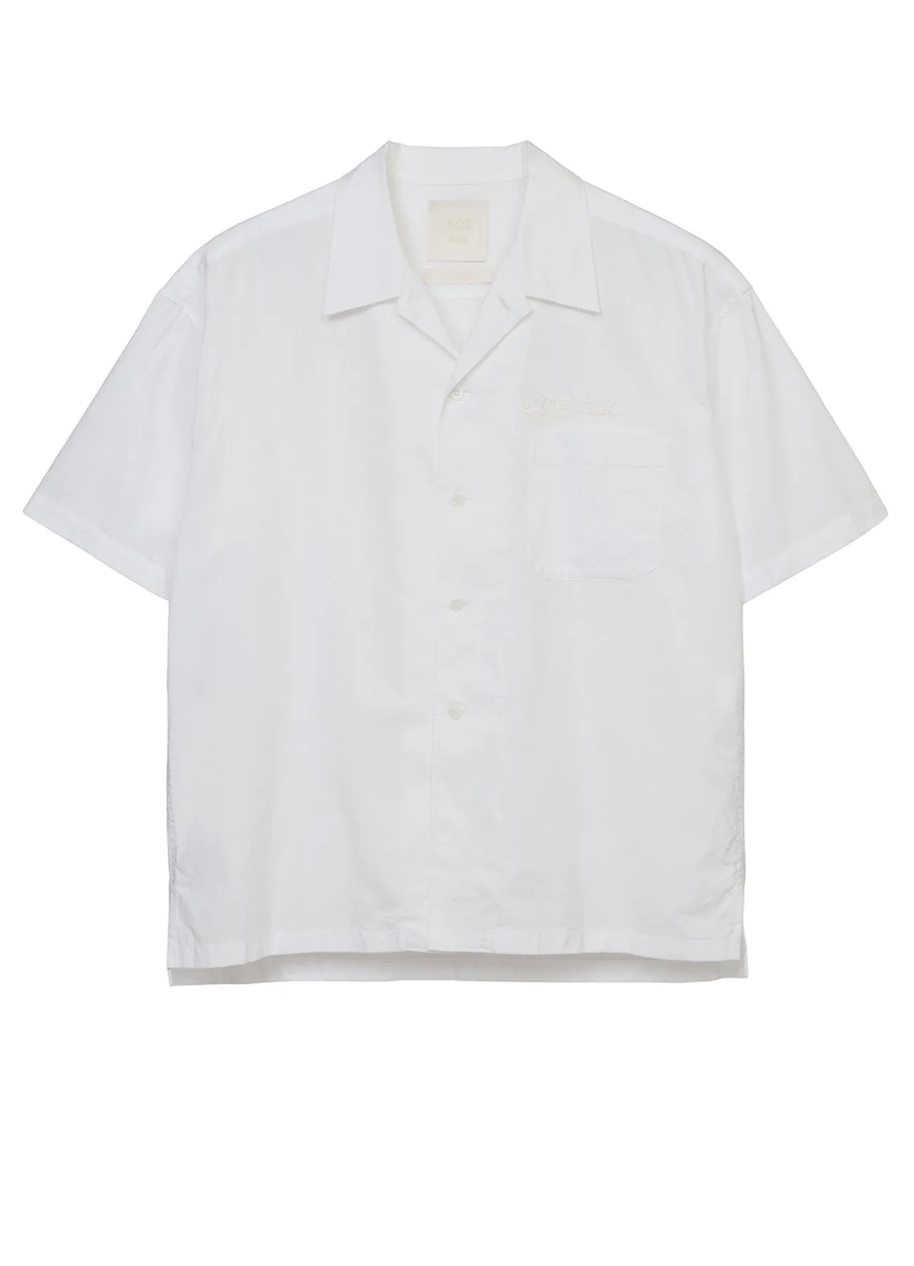 Weekend Outfit Polka Dot S??YTE ?? GDC Collaborate Collection- EMBROIDERY OPEN COLLAR SHIRT