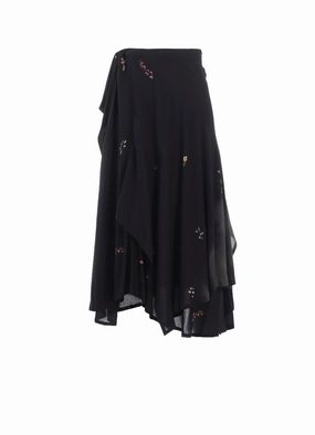 Fashion-Forward Fit light layering modal PT R GATHERED SKIRT