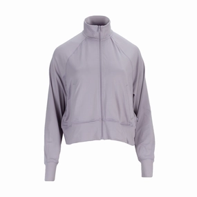 All Weather Protection Flexible Wear Knit Zip Front Jacket - Womens