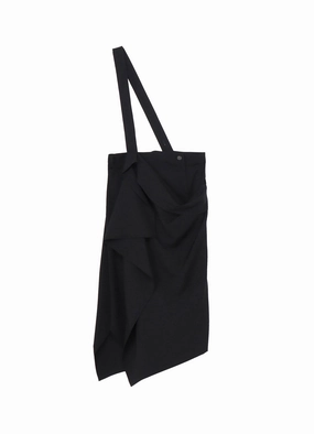 GABARDINE 2WAY SUSPENDER SKIRT Comfy Design Refined Form