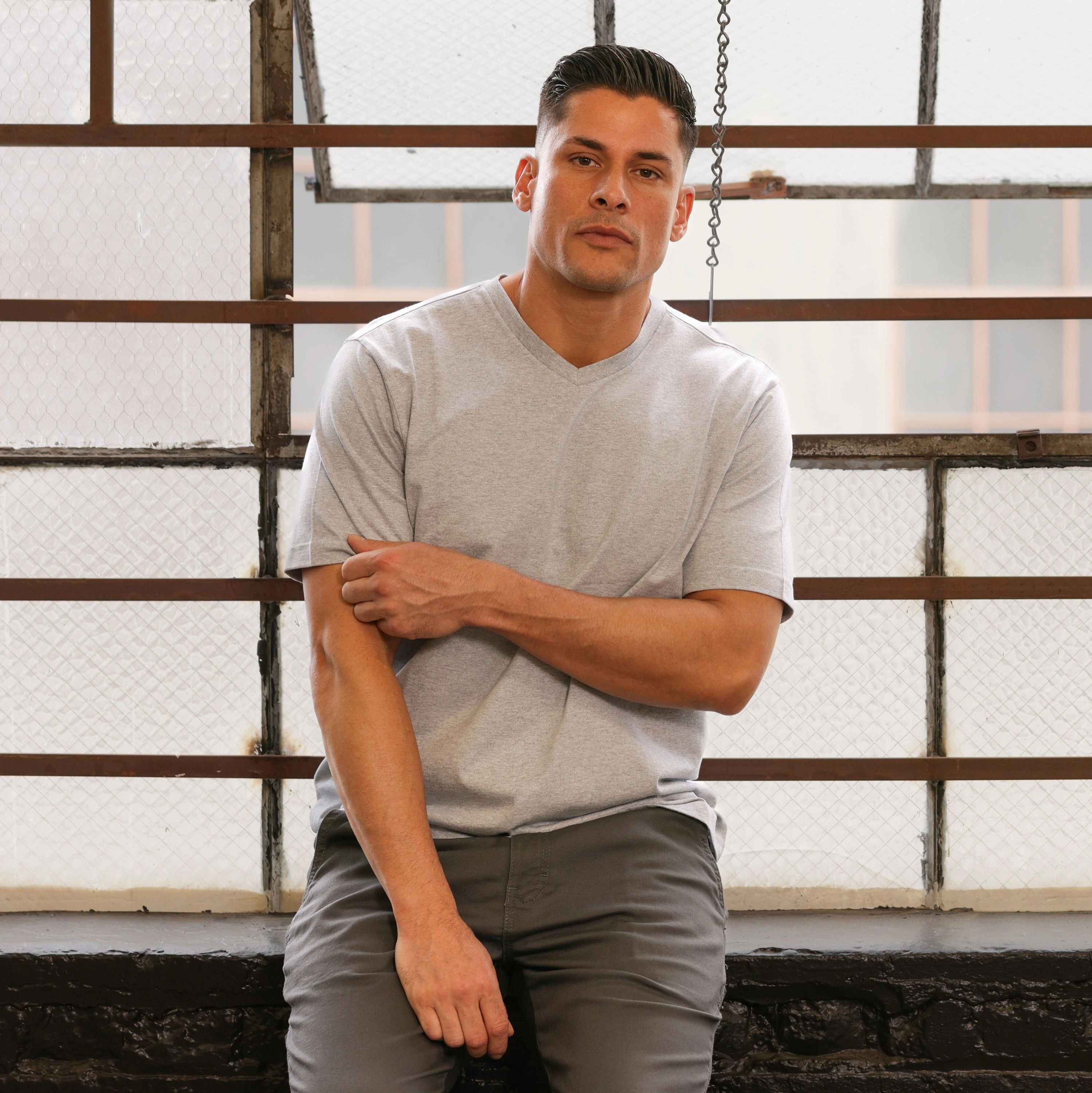 shopping Comfortable Style Classic Vneck Tee - Mens