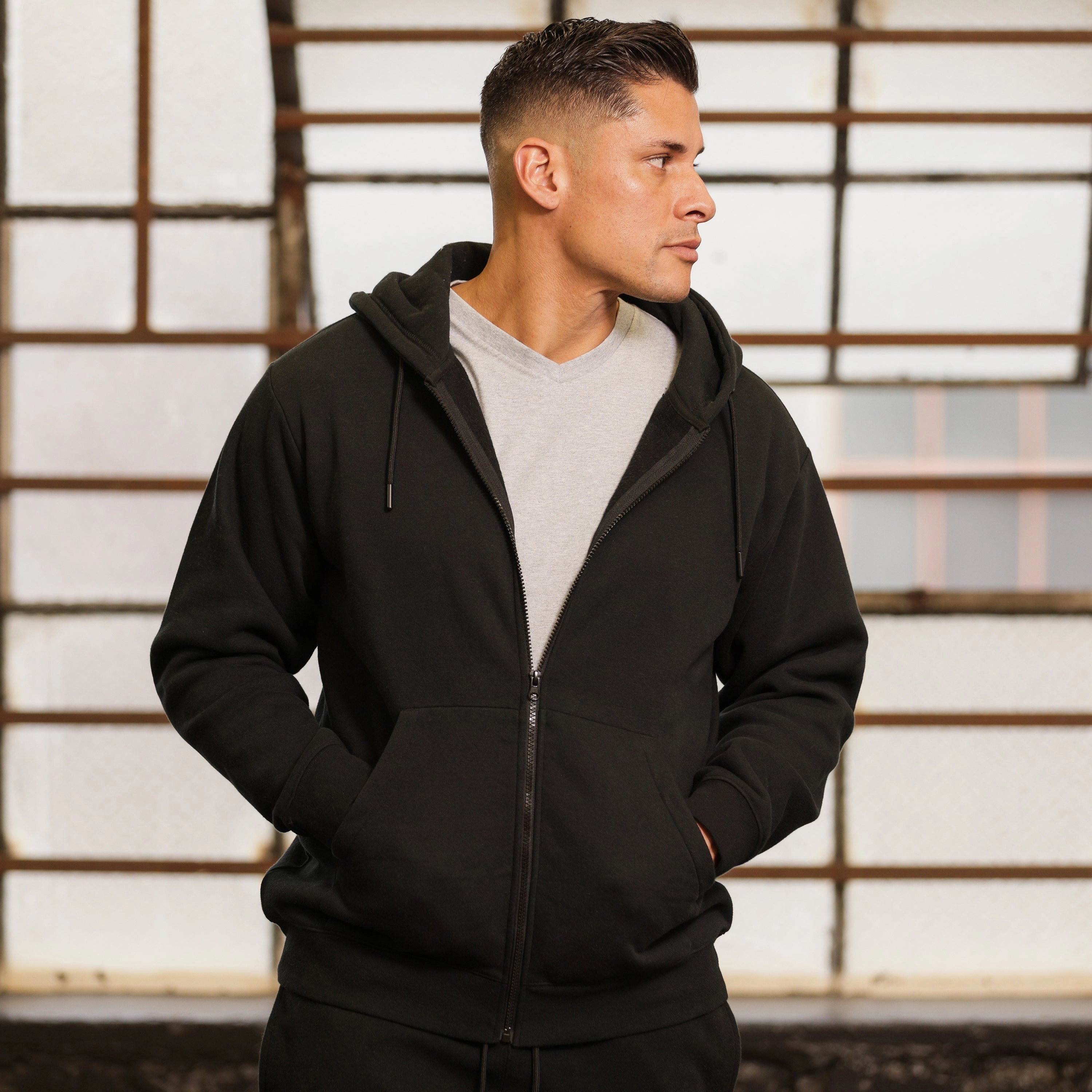 Classic Vneck Tee - Mens Tagless Neckline Relax Comfort Style