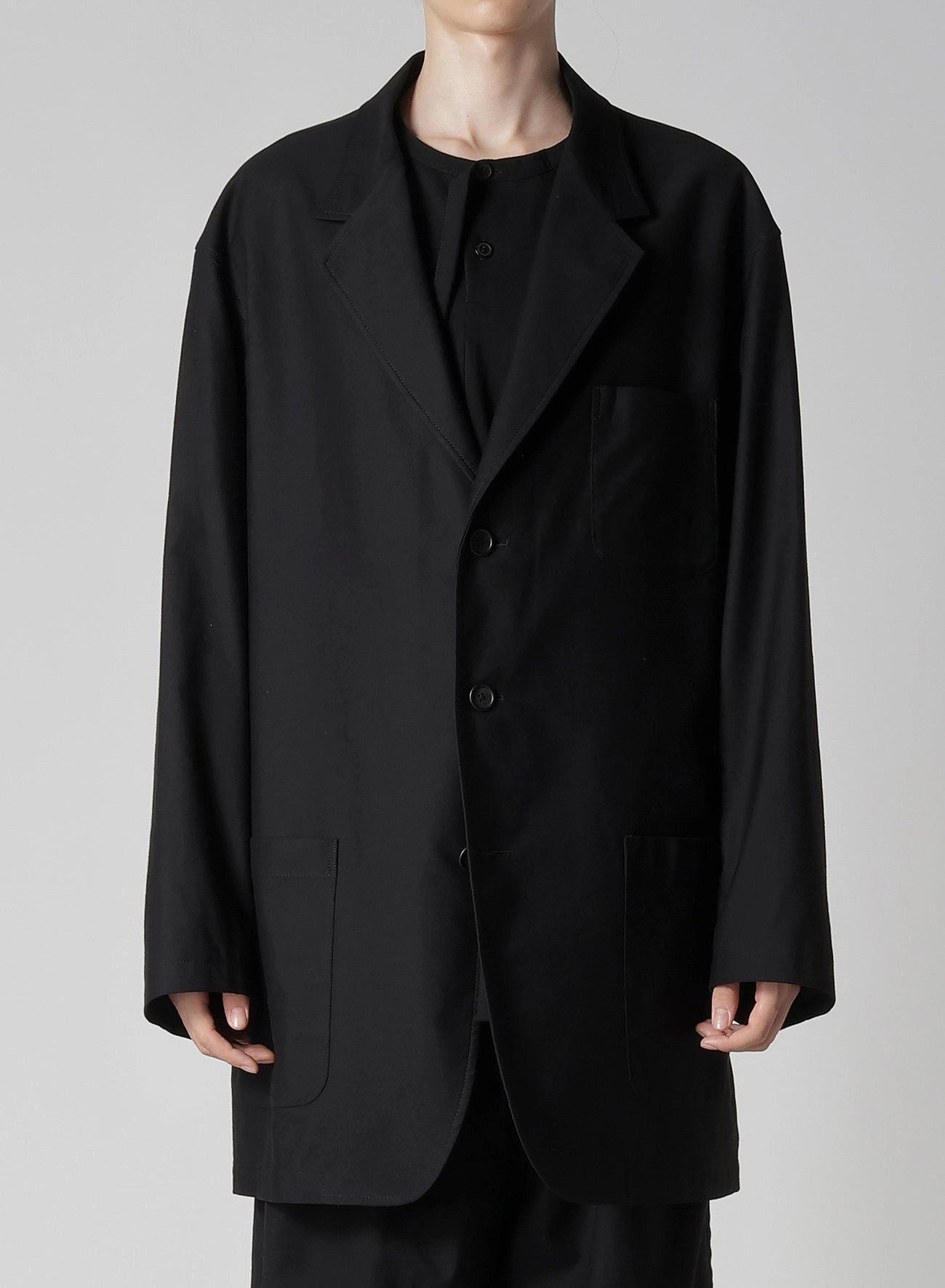 WIDE TWILL 3POCKET JACKET Listen Frictionless Cuffs