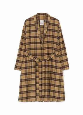 COAT WITH SHAWL COLLAR Sleeveless