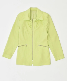 All-Occasion Wear Business Attire Wear VINTAGE Womens Blazer Jacket EU 34 XS Yellow Polyester