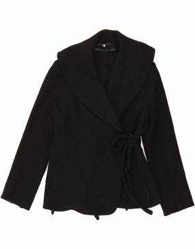 Seasonal Layering VINTAGE Womens Blazer Jacket IT 46 Large Black