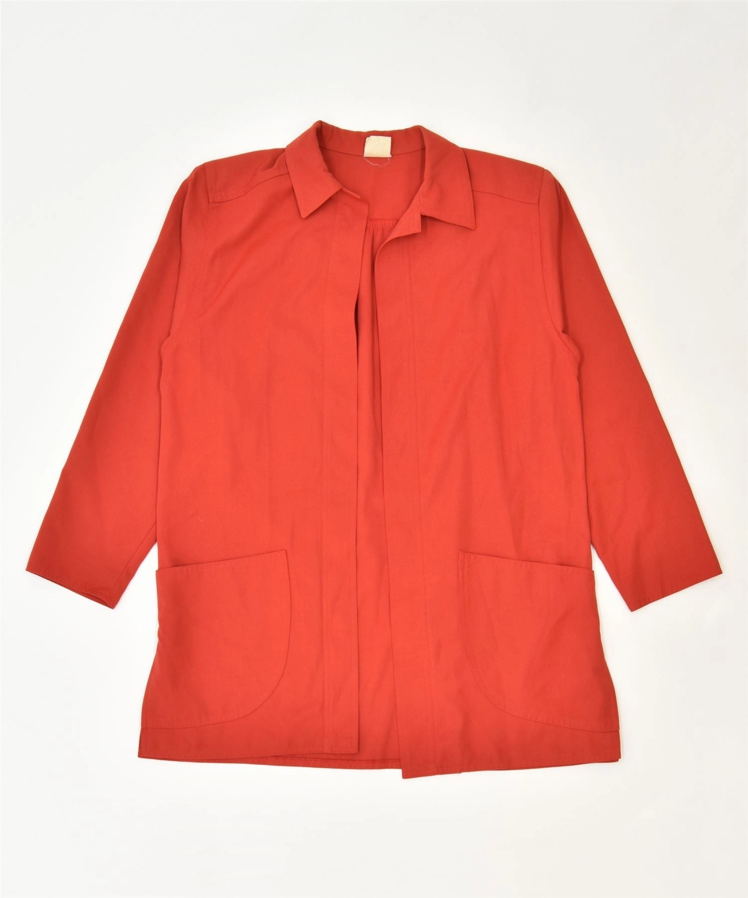 Sophisticated Wear VINTAGE Womens Blazer Jacket UK 14 Medium Red Wool Classic