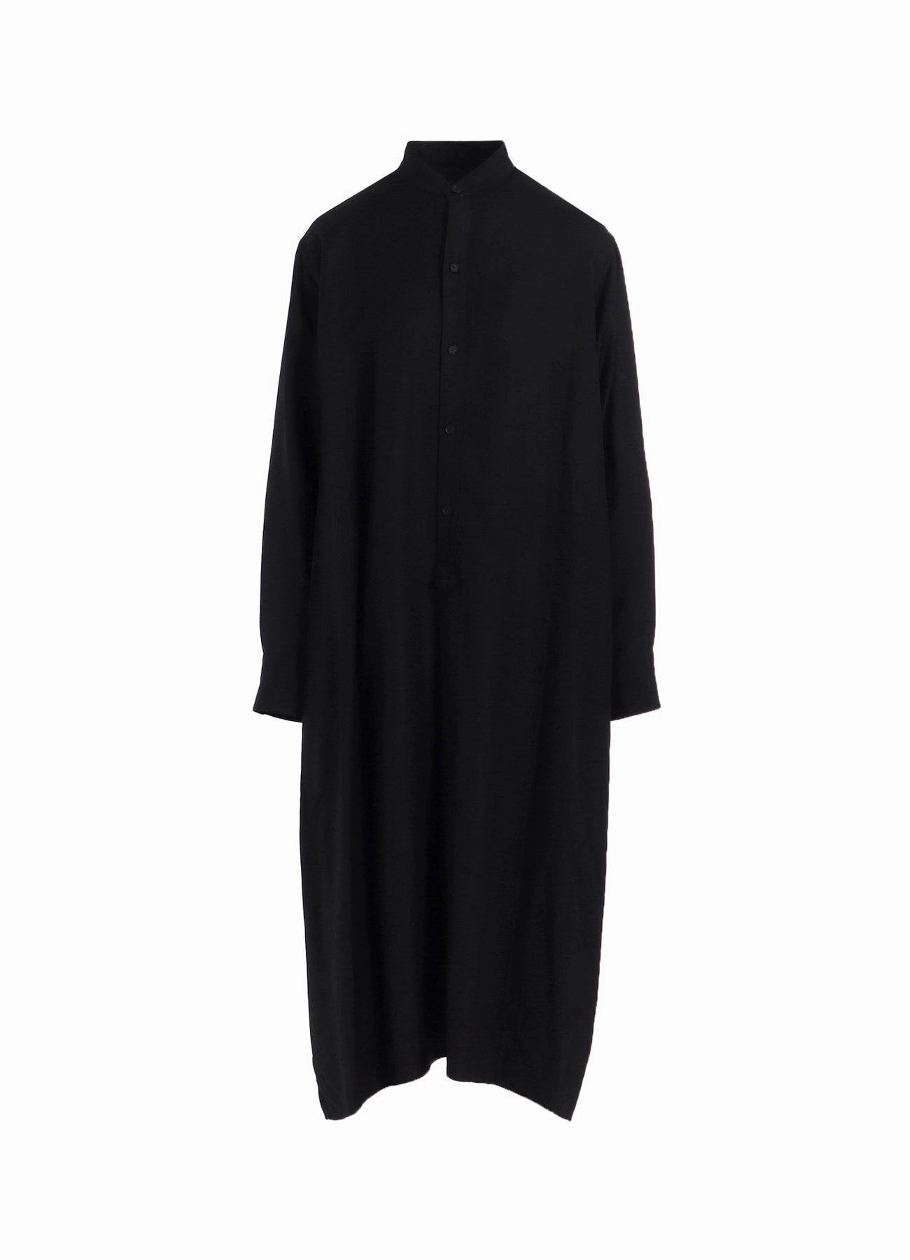 VISCOSE TWILL SIDE SLIT SHIRT DRESS Easy Texture Easy Movement