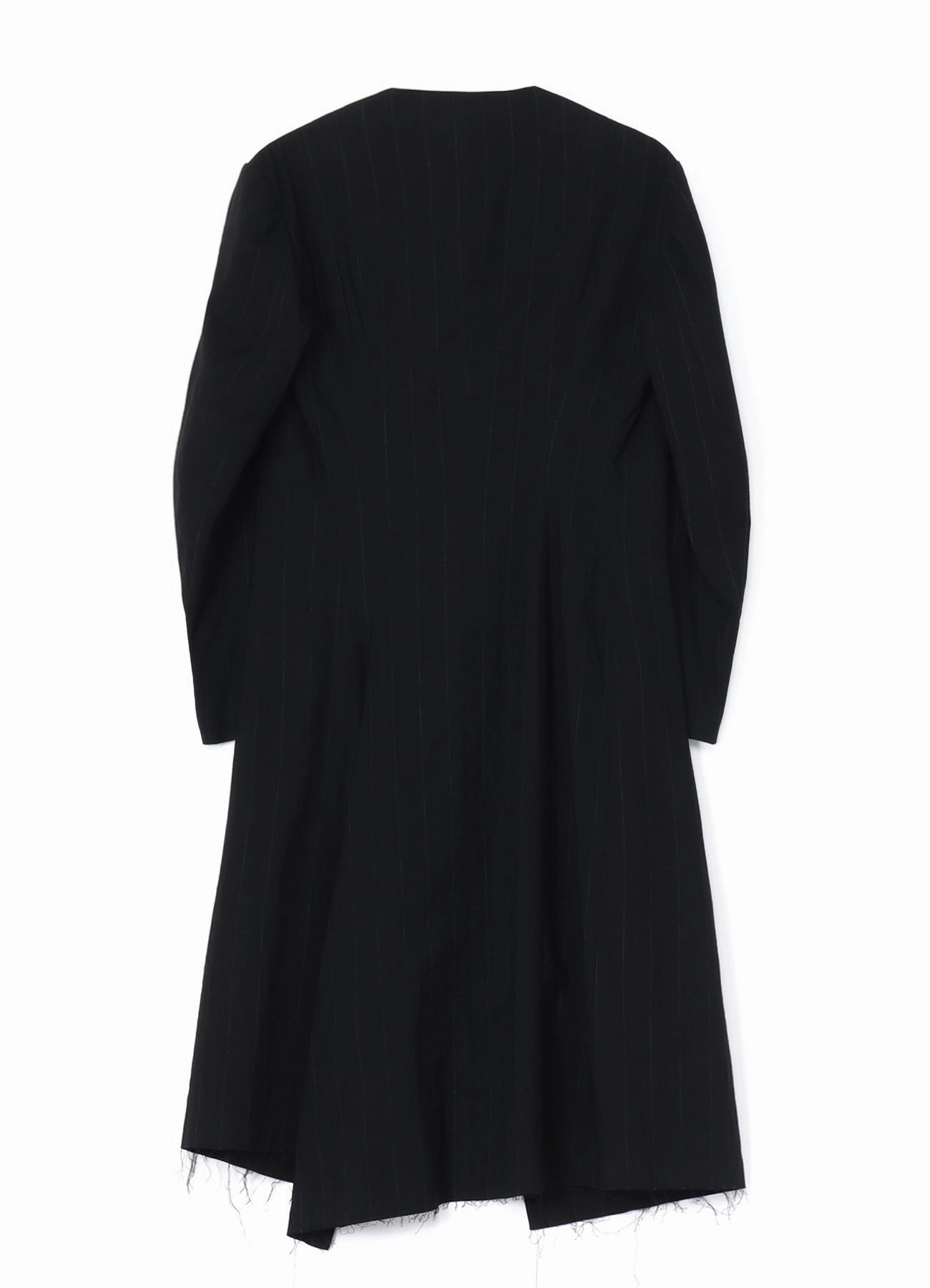 detachable sleeves W/RY LIGHT STRIPE COLLAR LESS JACKET