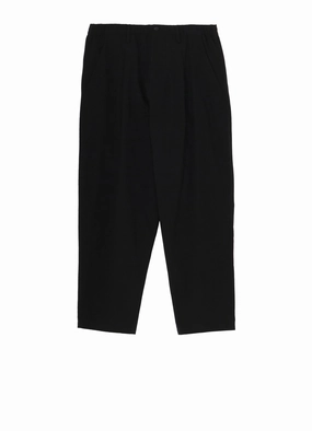 All Day Comfort WAIST STRING PANTS WITH COTTON LINEN UNEVEN YARN CANVAS