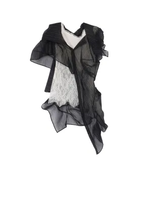 Beach Wear LACE 3D BLOUSE