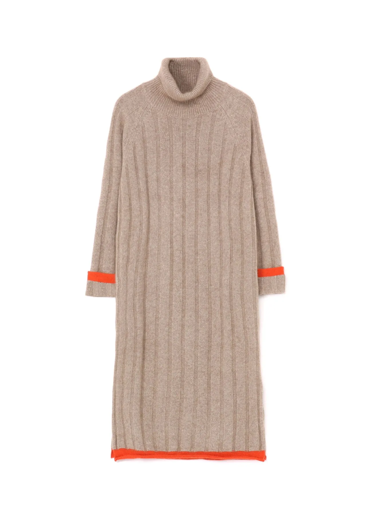 COLOR COMBINATION RIB RAGLAN COLOR COMBI DRESS Street Comforted Fresh Outfit