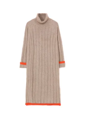 COLOR COMBINATION RIB RAGLAN COLOR COMBI DRESS Street Comforted Fresh Outfit