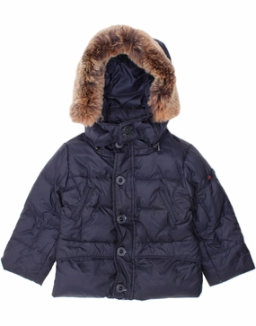 Baby Boys Hooded Padded Jacket 12-18 Months Moisture Wicking Technology
