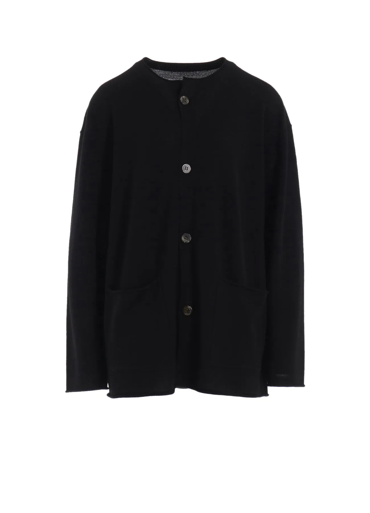 WASHABLE WOOL KNIT CARDIGAN OdorResistant Fabric Lightweight Thermal Insulation