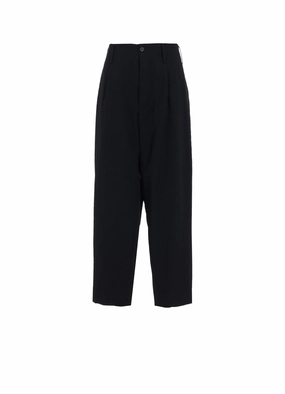 Chill Comfort WASHER WOOL GABARDINE 2-TUCK WIDE PANT
