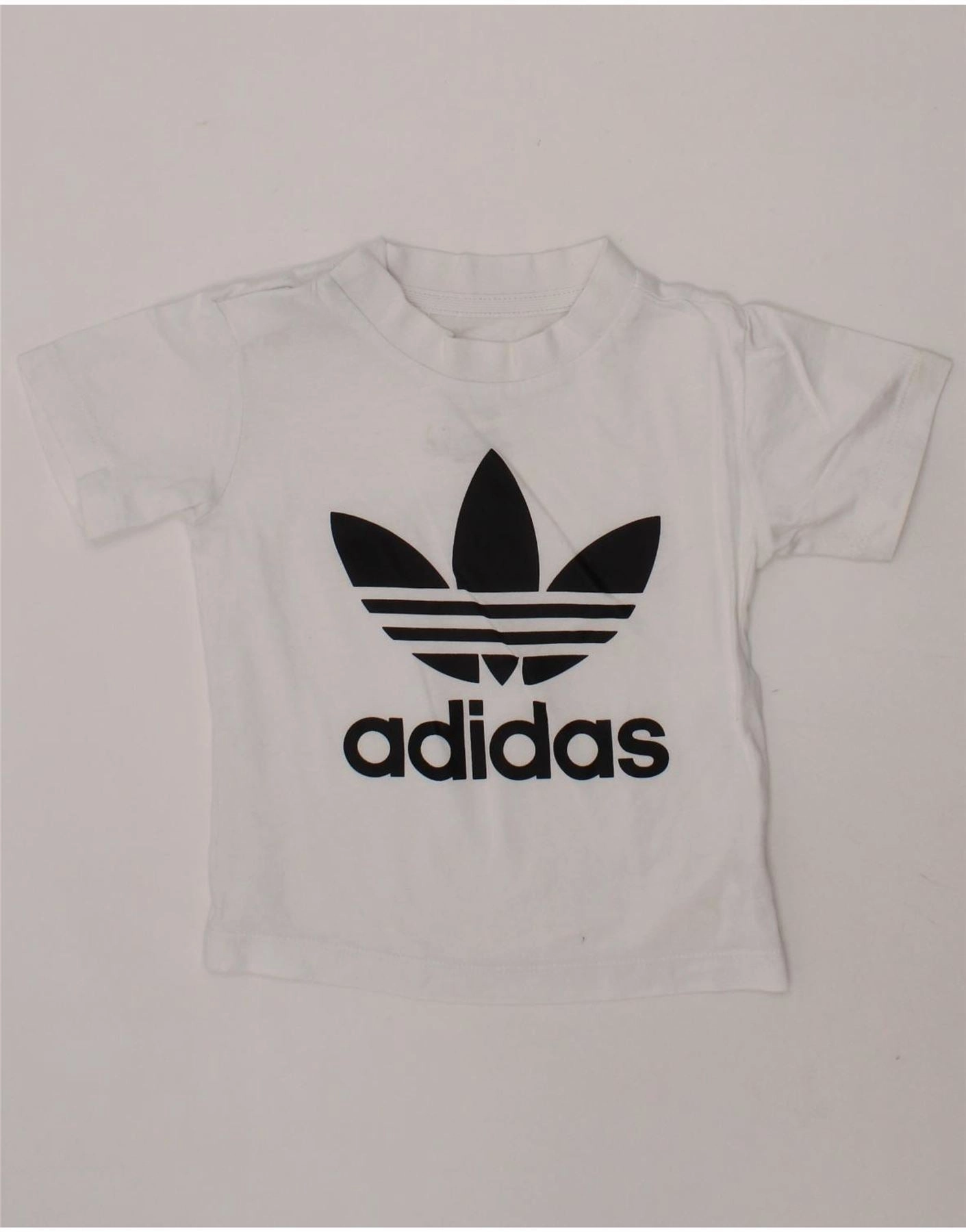 ADIDAS Baby Boys Graphic T-Shirt Top 9-12 Months White elegant design Multi Pocket Design