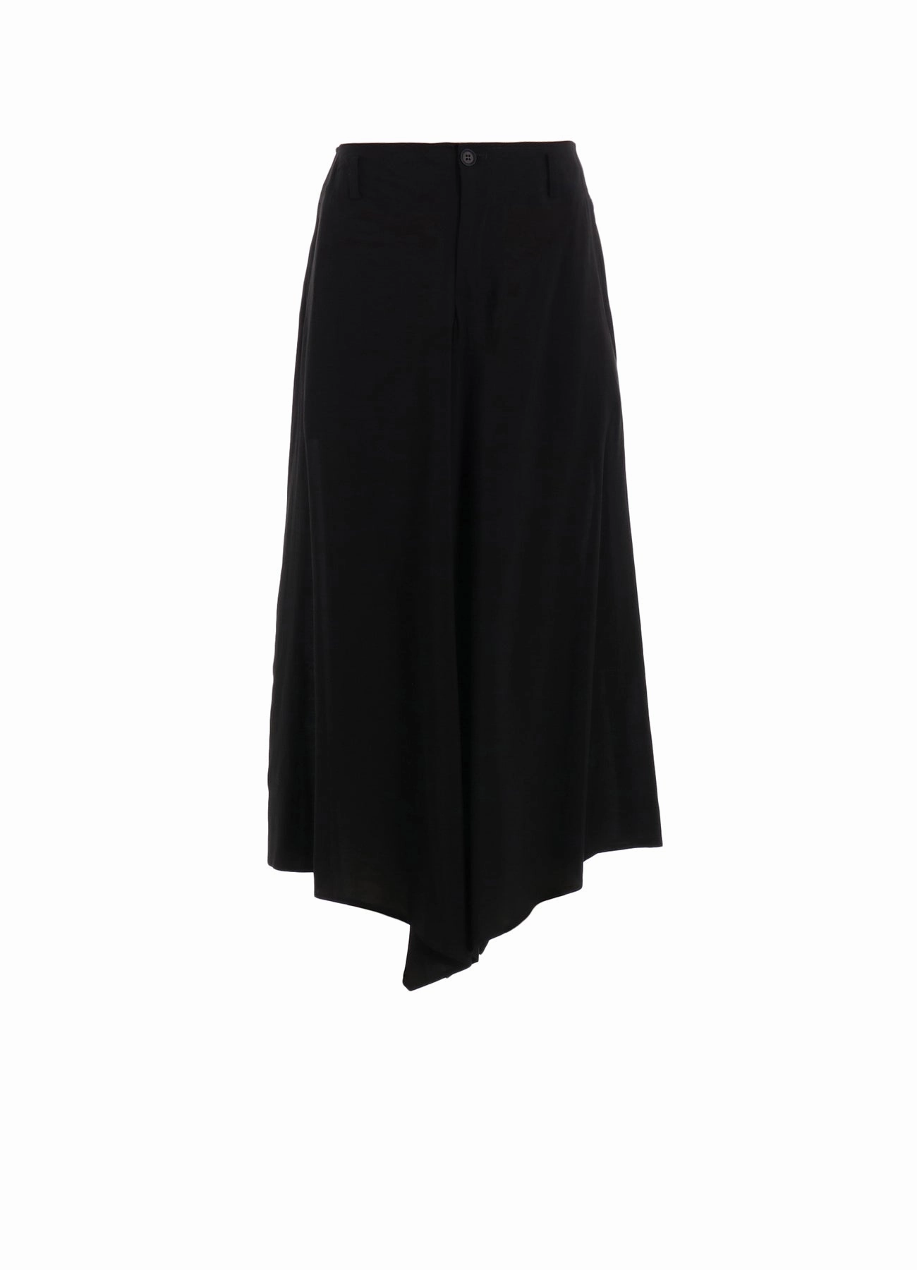 No Fuss Soft Brushed Lining LAWN ASYMETRY HEM FRILL PANTS