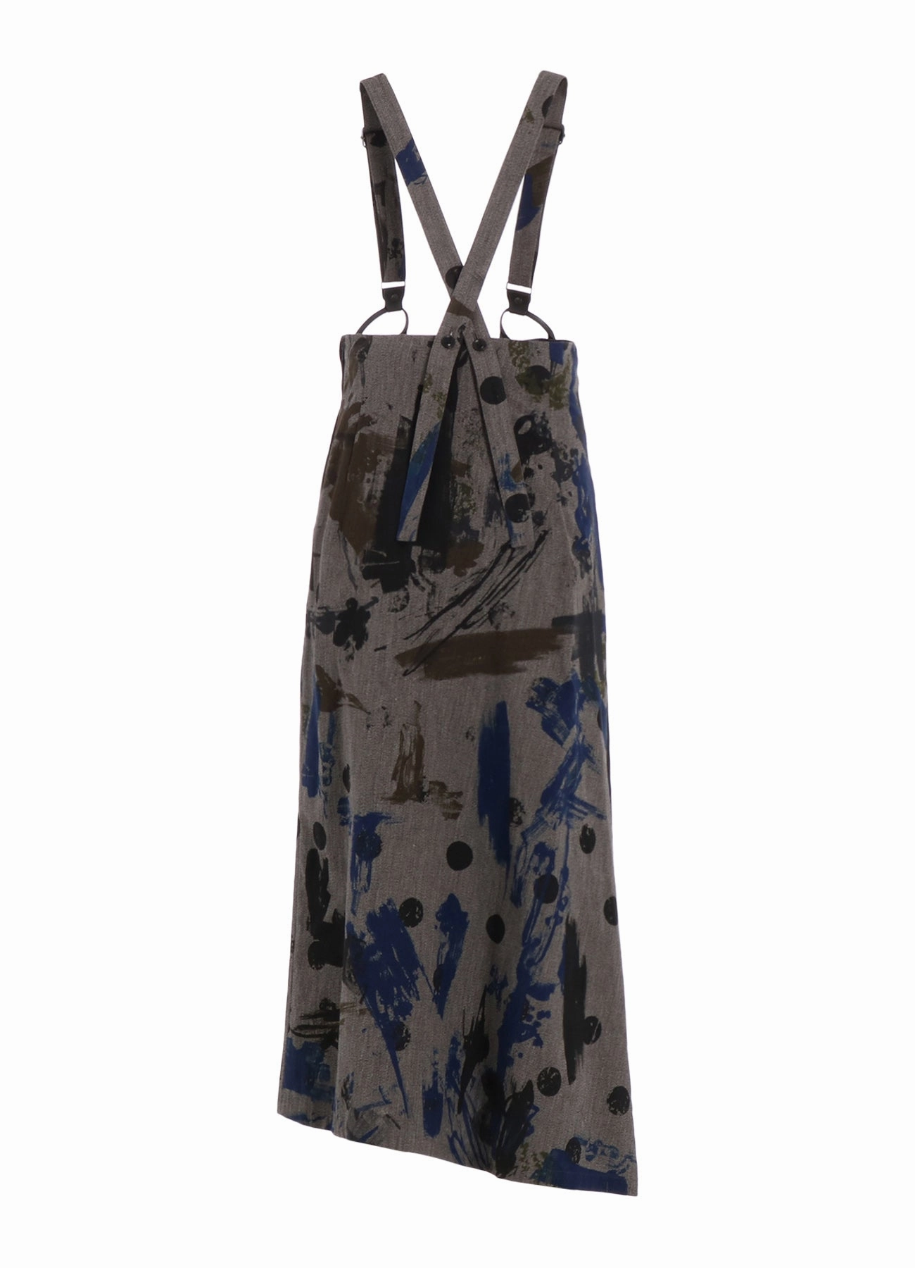 HEATHER POLKA DOT SUSPENDER SKIRT Silky Touch