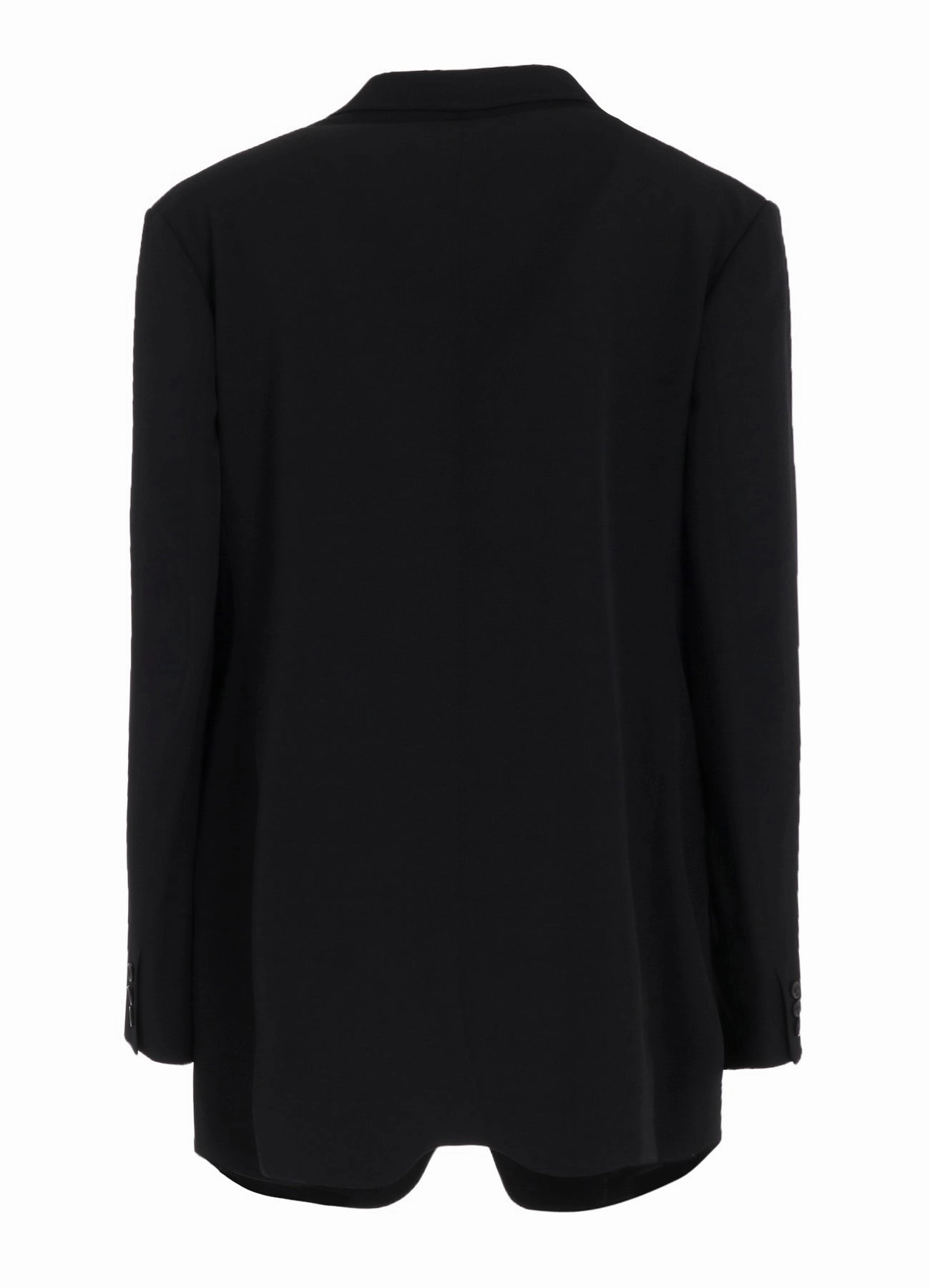 Lightweight Fabric design WOOL GABARDINE JACKET WITH A 3-BUTTON FRONT