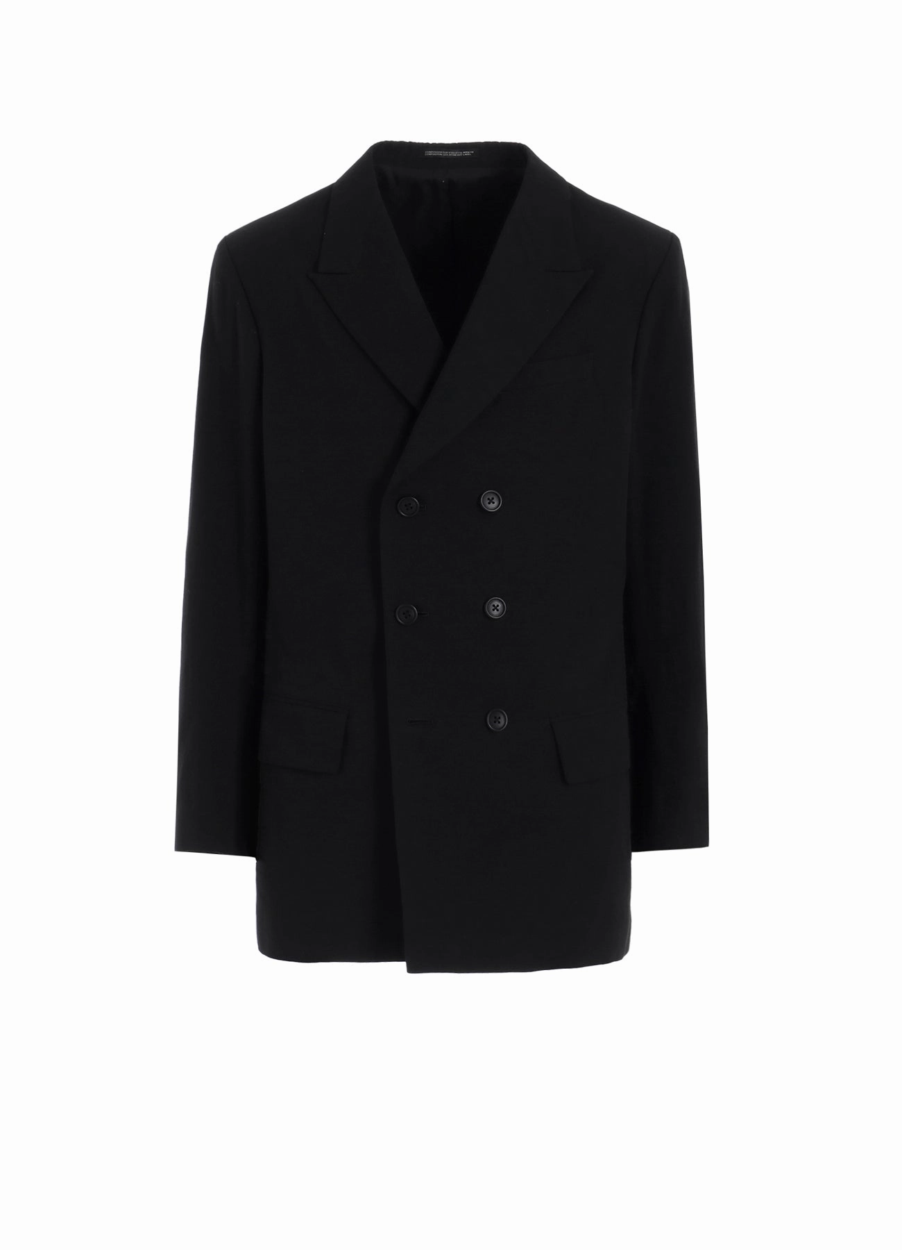 DOUBLE JACKET WITH COTTON LINEN UNEVEN YARN CANVAS Hooded Version