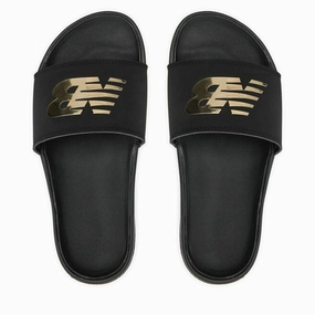 Women's Flip Flops New Balance 200 Chrome Black Relax Fit Shoes