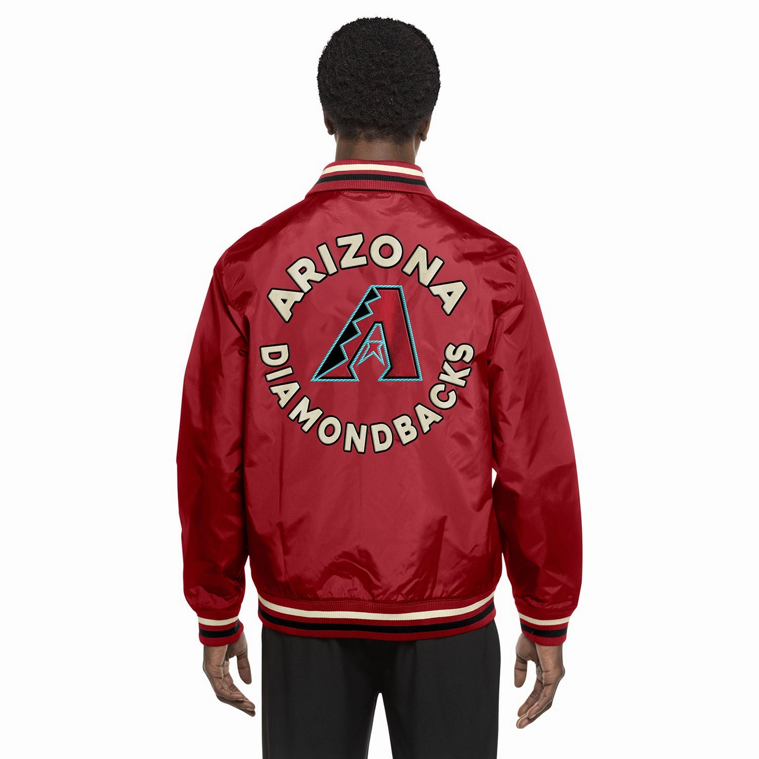 Heavy Duty Zippers Sport Mode Diamondback Snap Front Jacket - Mens