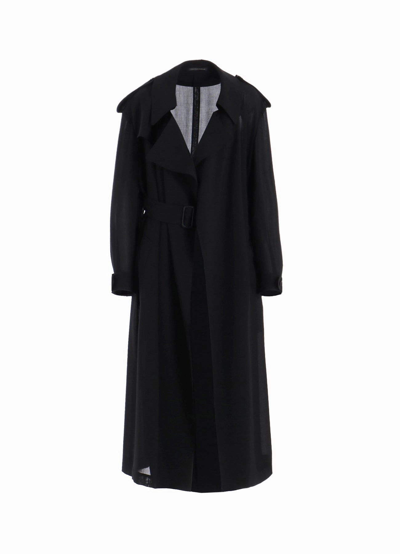 NonRestrictiveFit hypoallergenic material PE/STRONG TWISTED CLOTH TRENCH COAT