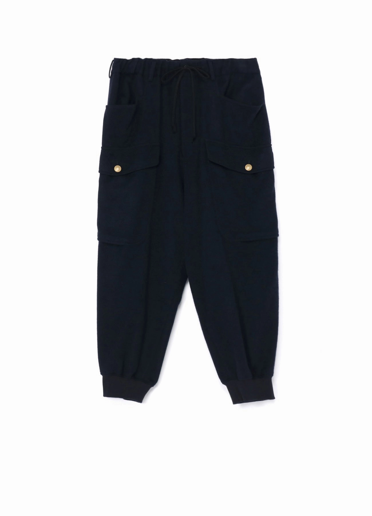 Urban appeal Non Clip WOOL BEAVER PATCH POCKET RIBBED CARGO PANTS