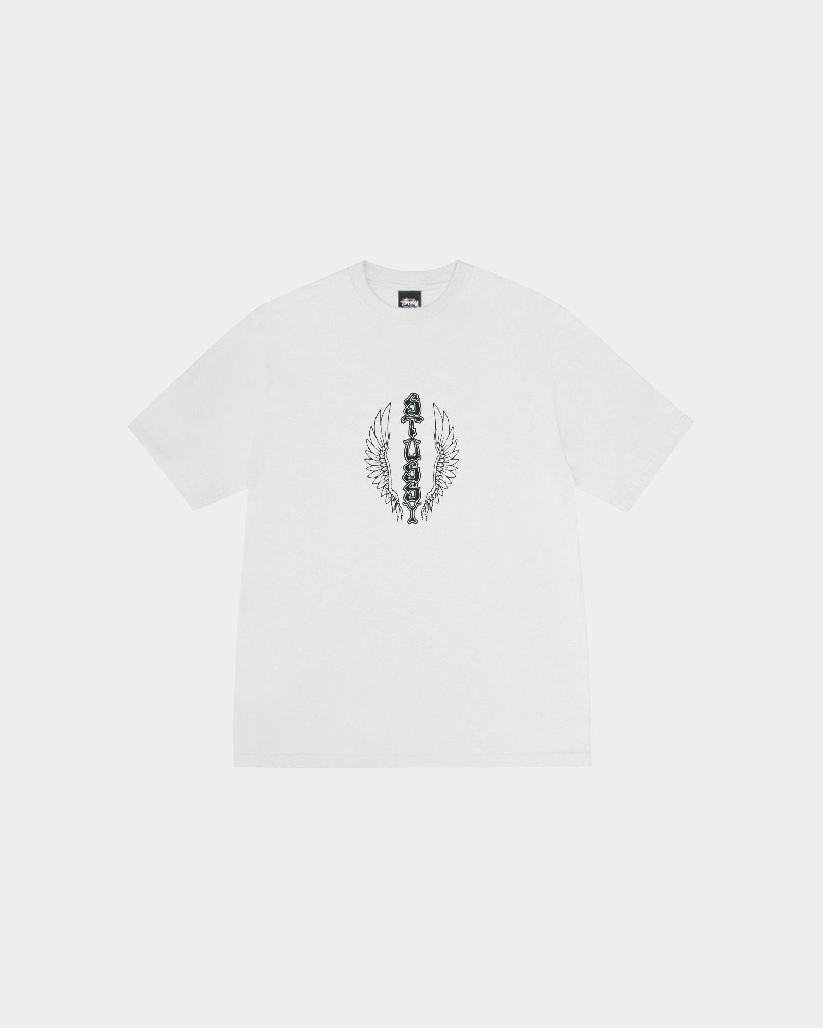 WES WINGS PIG. DYED TEE Vintage Wash MinimalBranding