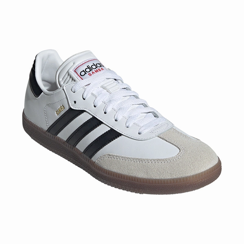 Women's Samba White/Black/Red Step Stability