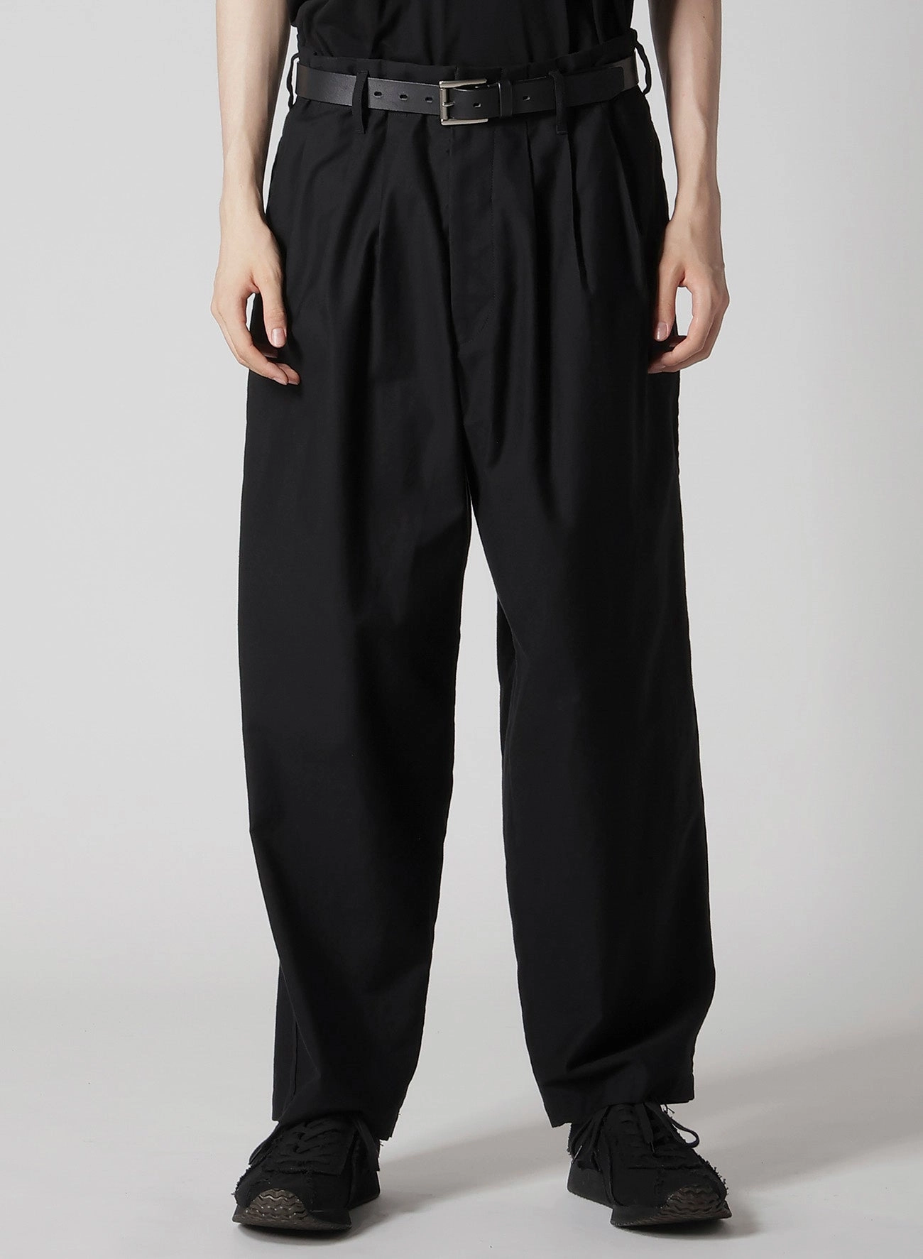 Smart Wear WIDE TWILL SIDE TAPE PANTS