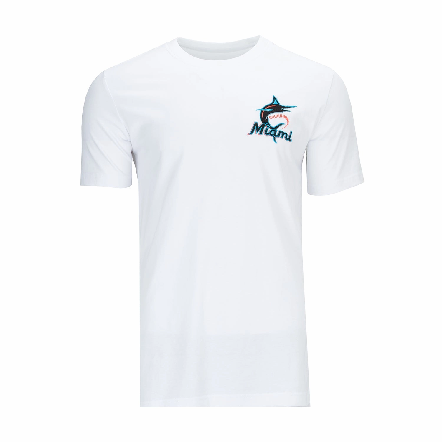 Sleek And Stylish Marlins Ice Cream Helmet Tee - Mens