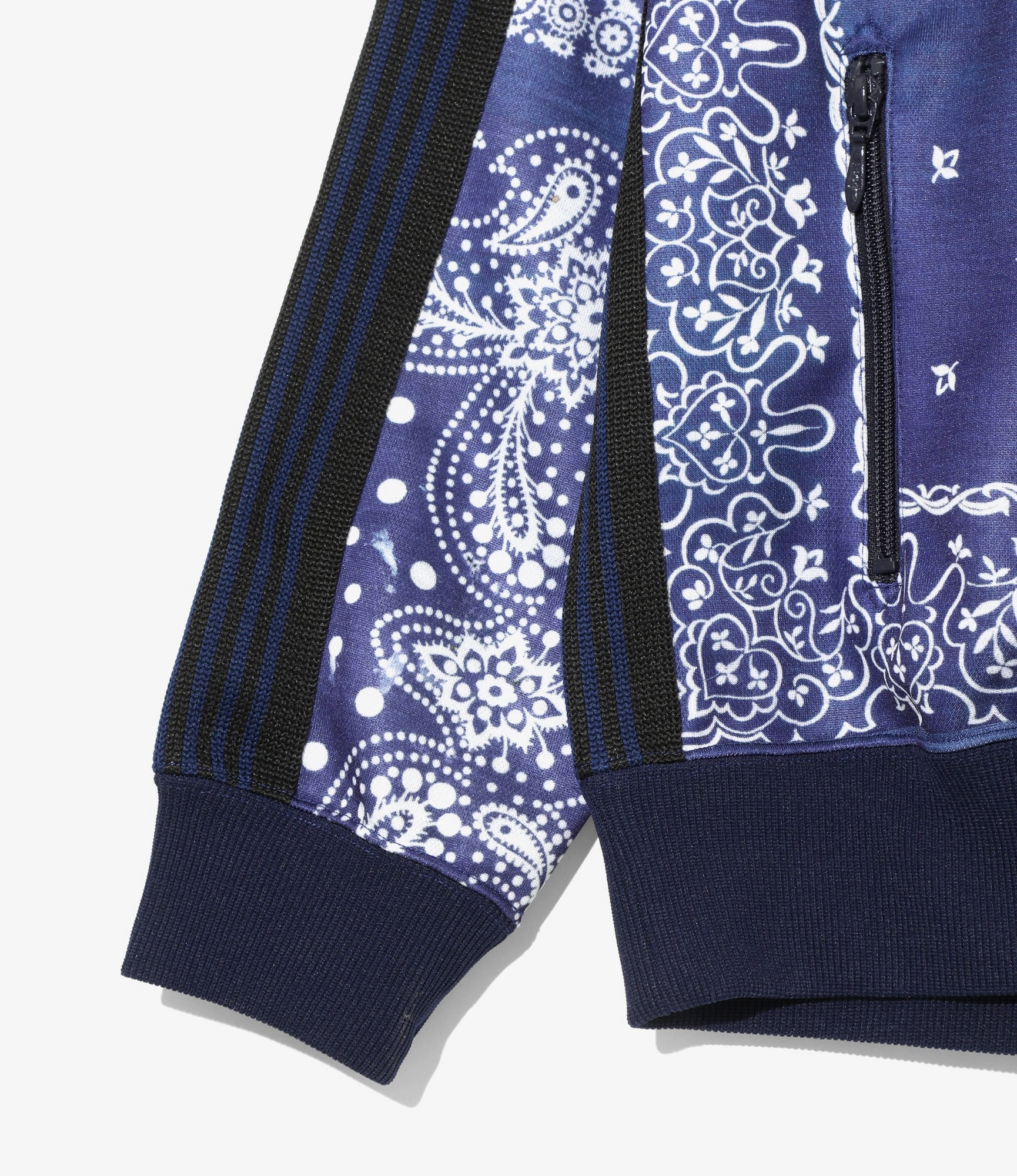 Track Jacket ?C Navy Bandana Print Eco Friendly Insulation