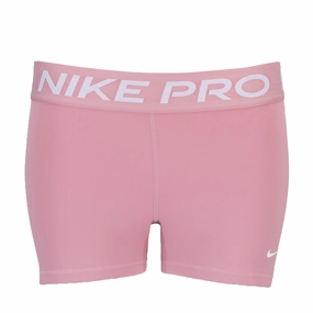 Wide Leg Silhouette Chafe Resistant Edges Nike Pro 365 3" Short - Womens