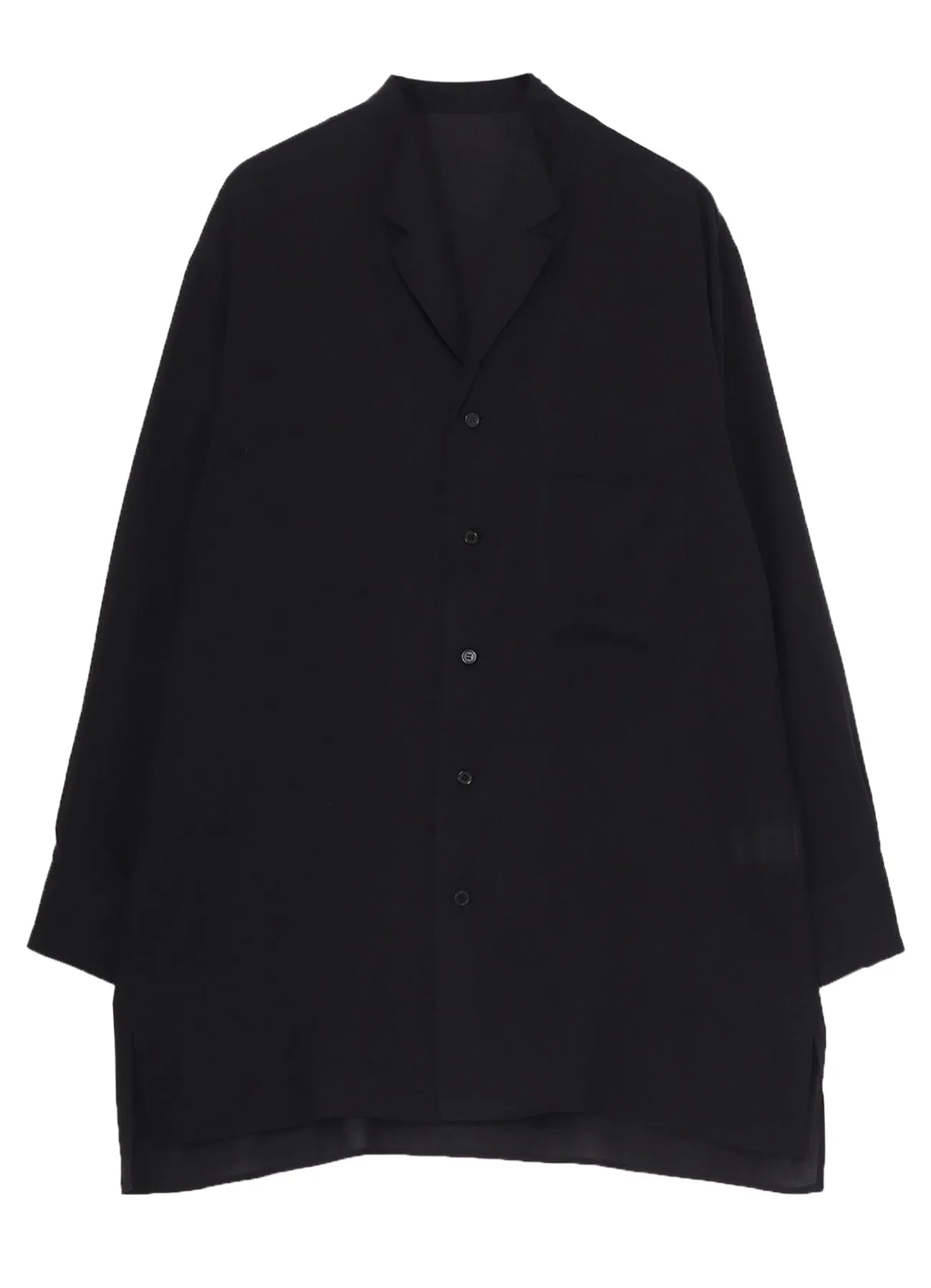 shopping spree CELLLOSE LAWN NOTCHED SHIRT