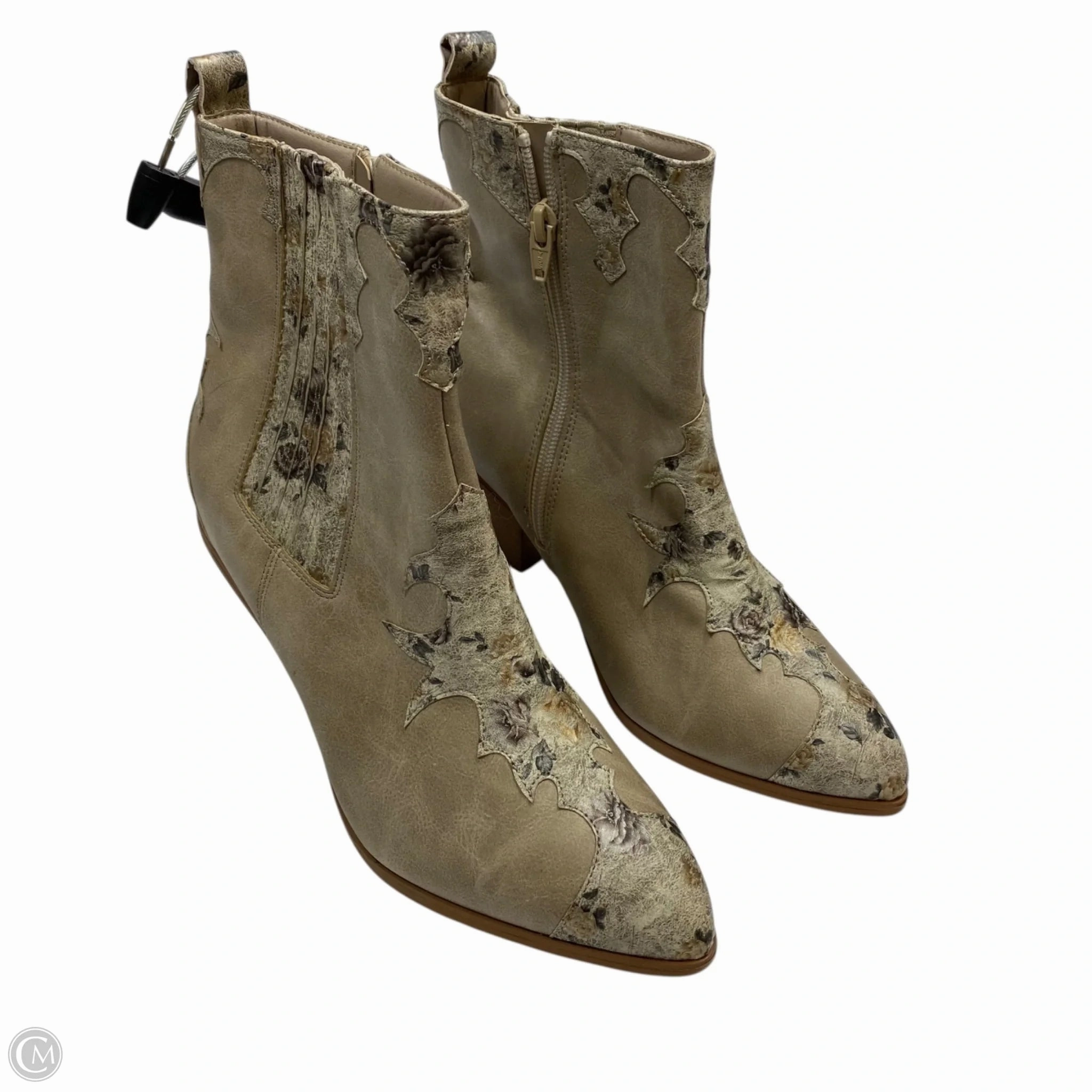 Boots Western By Cato In Tan, Size: 8 Warm Touch