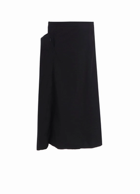 Neutral Layer Unique Print COTTON TWILL GARMENT DYE RIGHT BIG BELT SKIRT