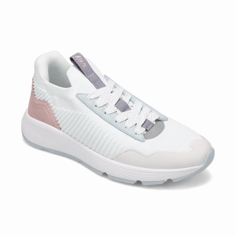 carbon - fiber sole shoes Women's Coast White Multi/Peach/Sky Blue