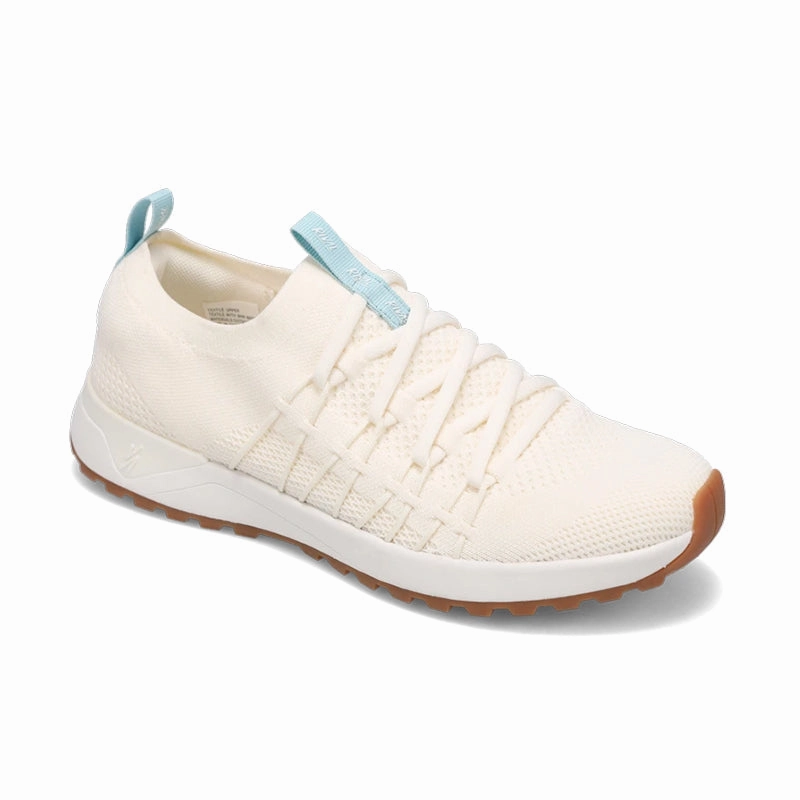 Dynamic Response Foam Tension Adaptive Lacing Women's Drive Ivory/Light Blue/Gum