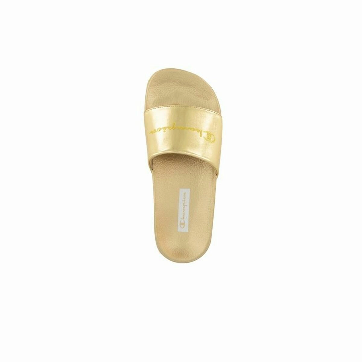 Women's Flip Flops Champion Slide Queens Yellow Vegan