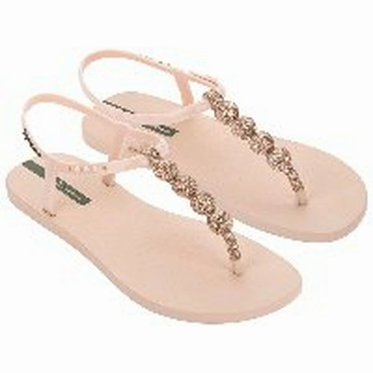 Non Binding Edge Design Quick Sandal Walk Women's Flip Flops Ipanema IP27299 BD943 Beige