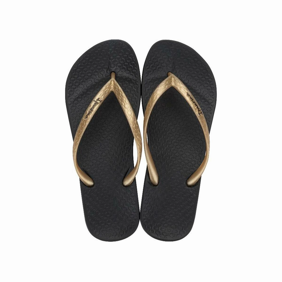 Women's Flip Flops Ipanema IP81030 BC706 Black All Day Wear Resilient