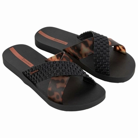 Quick Fit Footwear Road Women's Flip Flops Ipanema IPANEMA SENSE SLIDE FEM IP27214 BC402 Black