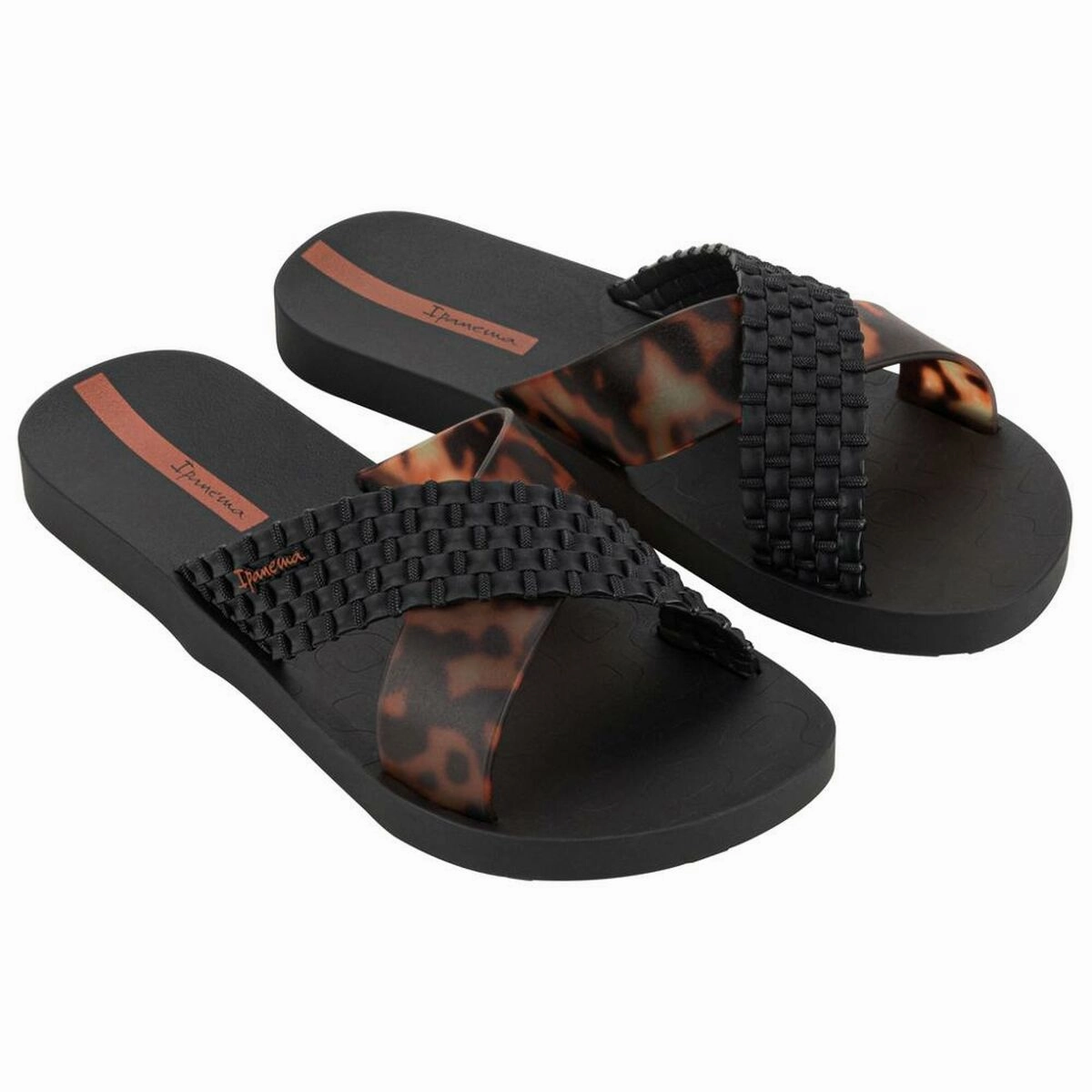 Quick Fit Footwear Road Women's Flip Flops Ipanema IPANEMA SENSE SLIDE FEM IP27214 BC402 Black