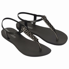 Quick Vibe Chill Sandal Fit Women's Flip Flops Ipanema MODERN 83508 AR030 Black