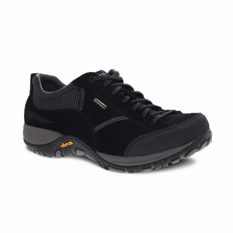 color - fast cross - training shoes Women's Paisley Waterproof Black/Black Suede
